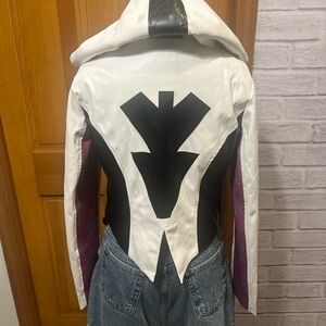 Marvel By Her Universe Spider Gwen Cosplay Hoodie Jacket Sz Med NWOT